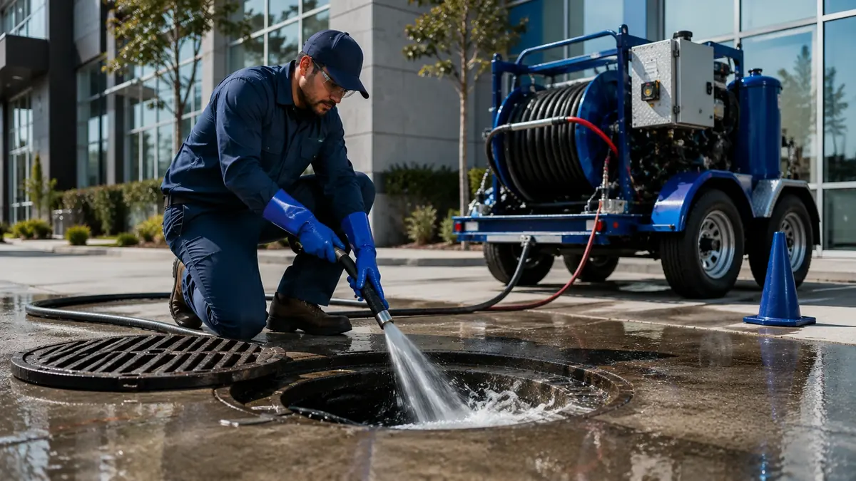 Commercial Hydro Jet Drain Cleaning in Pine Valley