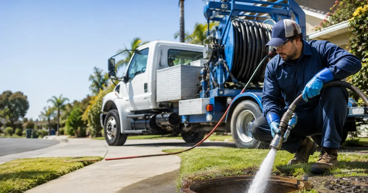 Hydro jet sewer cleaning Pine Valley